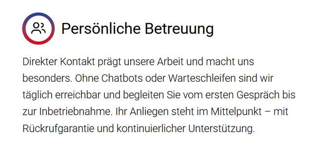 Kühlung für Potsdam